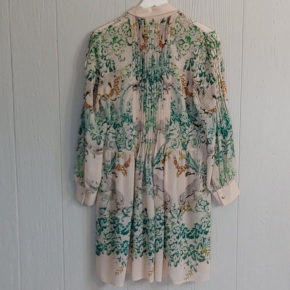 SOLD Anthro Maeve Jungle Ria Drop-waist Dress - Picture 5 of 8